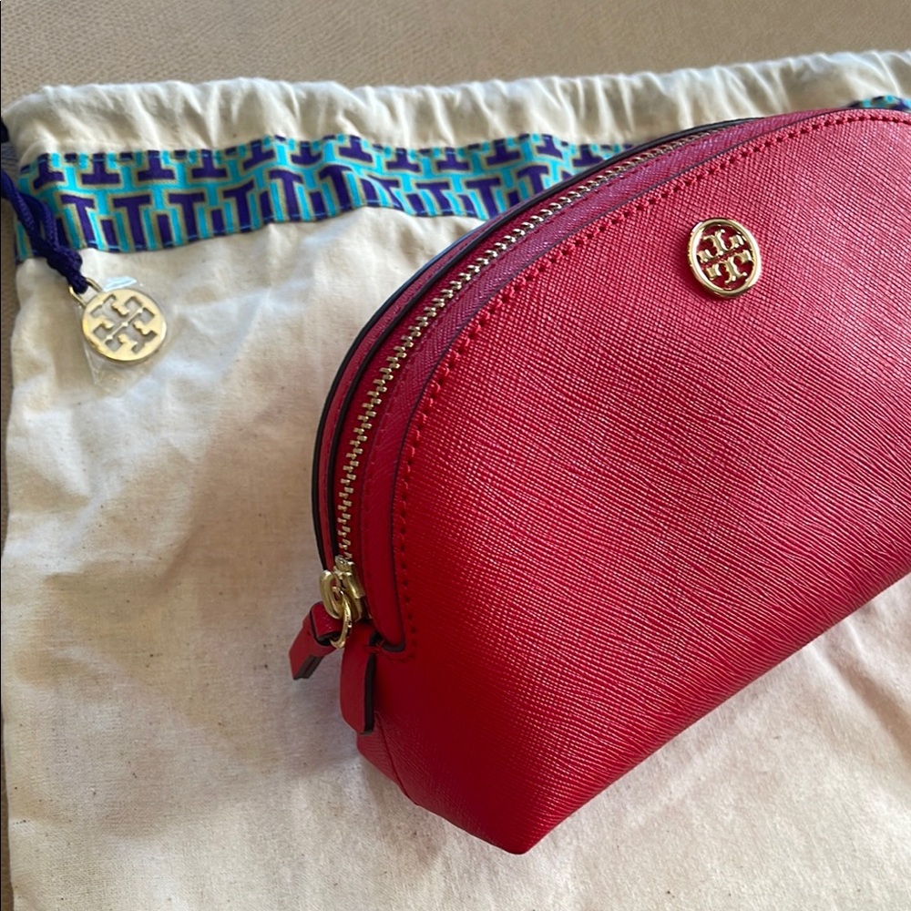 Tory Burch Red Leather Women's Bag - Picture 2 of 9